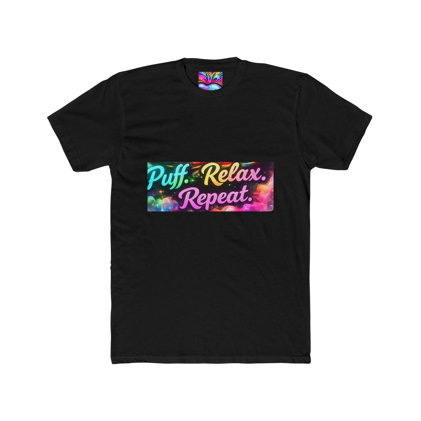 Psychedelic Rainbow Lip & Joint Graphic Tee
