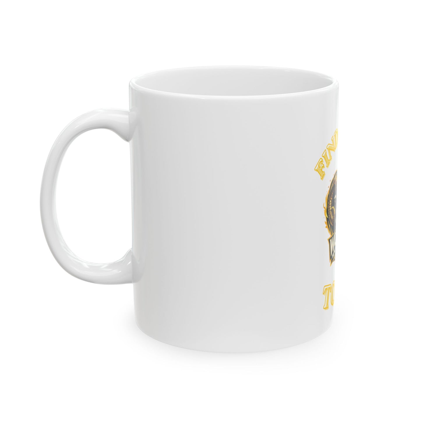 Find A Way To Win Rams Ceramic Mug – School Spirit Coffee Cup (11oz/15oz)